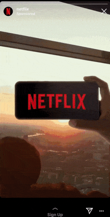 47 Netflix Instagram Video Ad