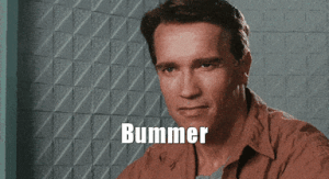 bummer arnold gif