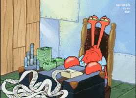 mr crab bills gif