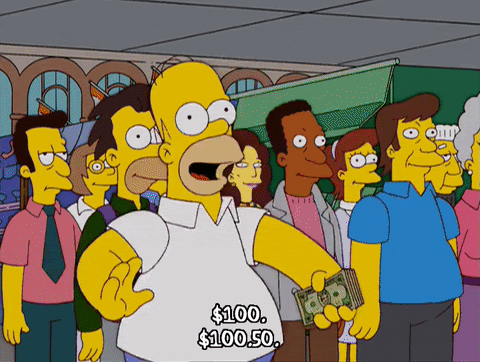 homer bidding gif