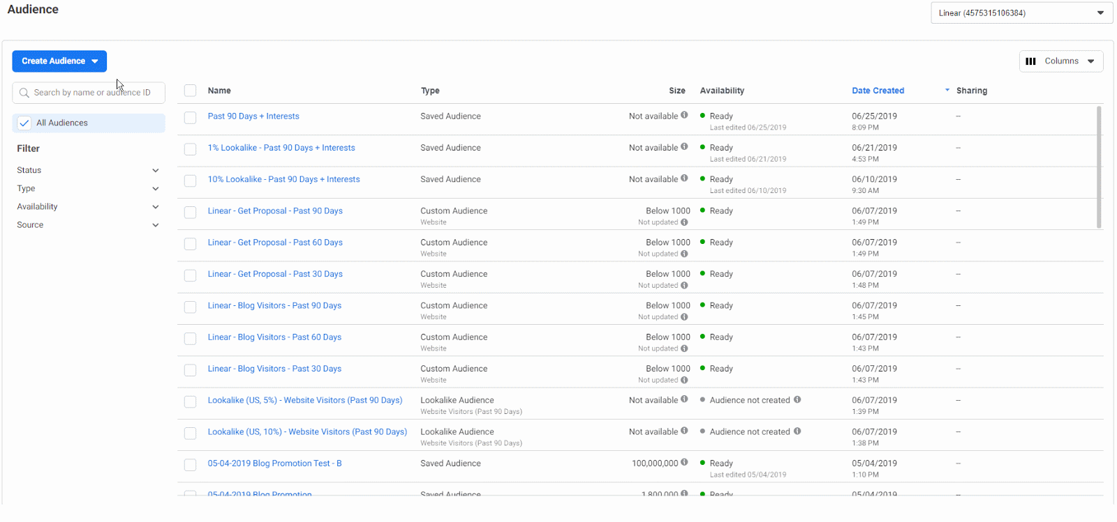 retargeting list upload
