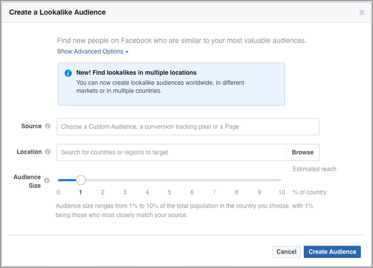 facebook ad targeting