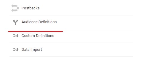 Audience Definitions in Google Analytics