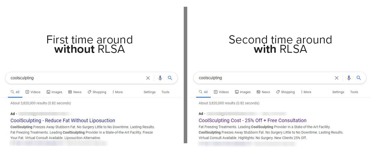 before and after rlsa