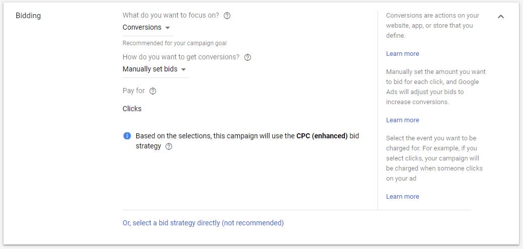 Bidding for Display Ads Google Ads Guide