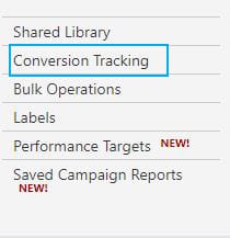 Conversion Tracking