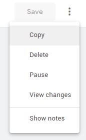 Copy Tag in Google Tag Manager