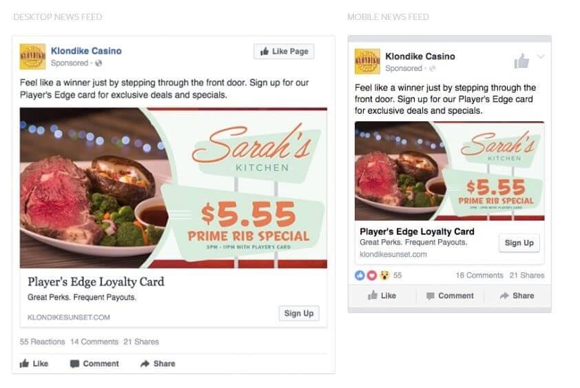 facebook ad strategy mobile vs desktop
