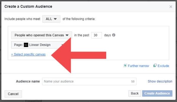 Full Screen Custom Engagement Audience