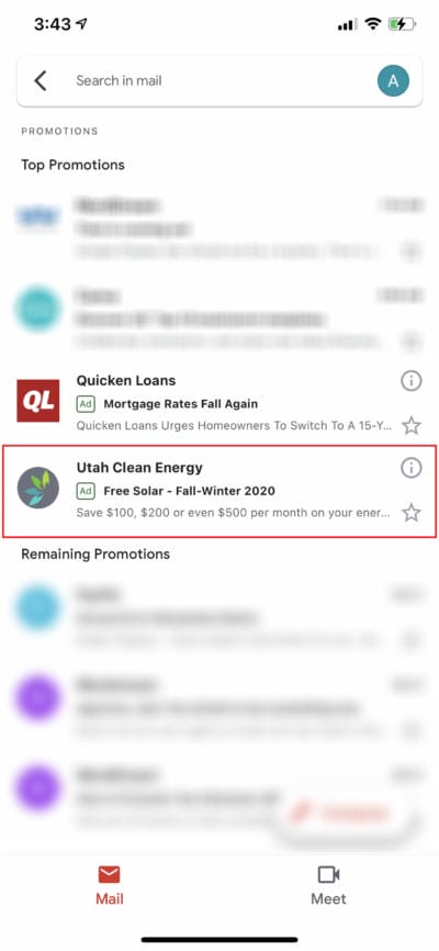 gmail sponsored ads eg1_mobile inbox view