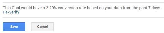 Goal Conversion Rate