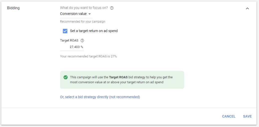 Google Ads Guide Bidding Options