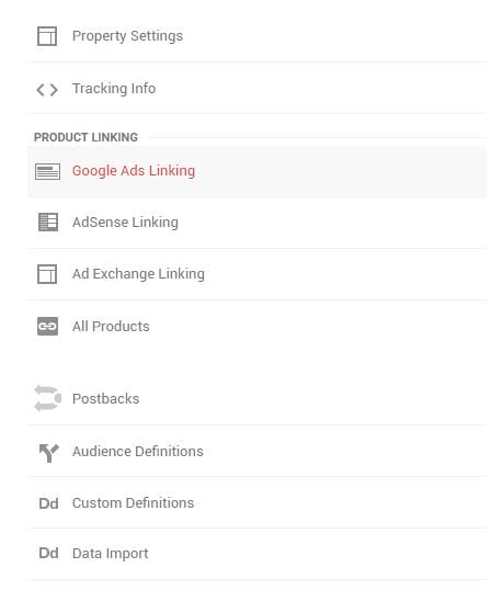 google ads linking