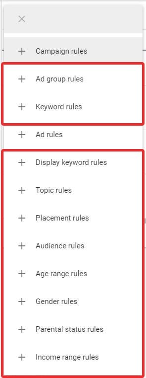 google ads rules