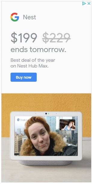 Google Nest Display Ad Example 300 X 600 1