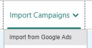 Import Campaigns From Google Ads to Microsoft Advertising