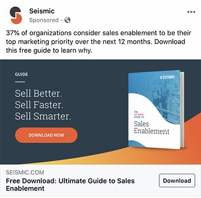 lead magnet ad example