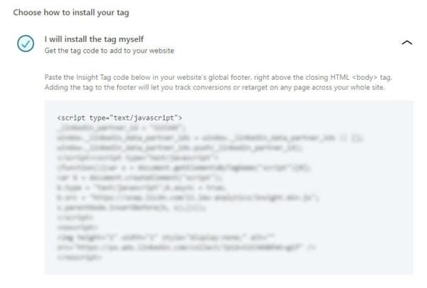 Linkedin Ad Insight Tag