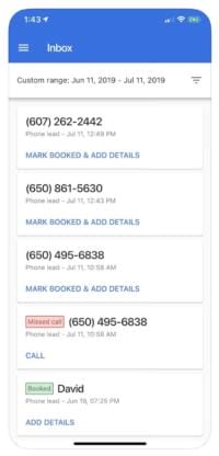 mobile voice leads local service ads
