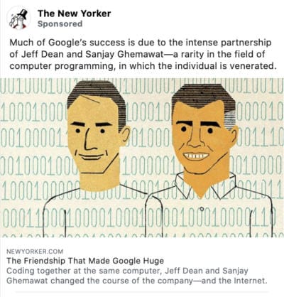 new yorker ad example