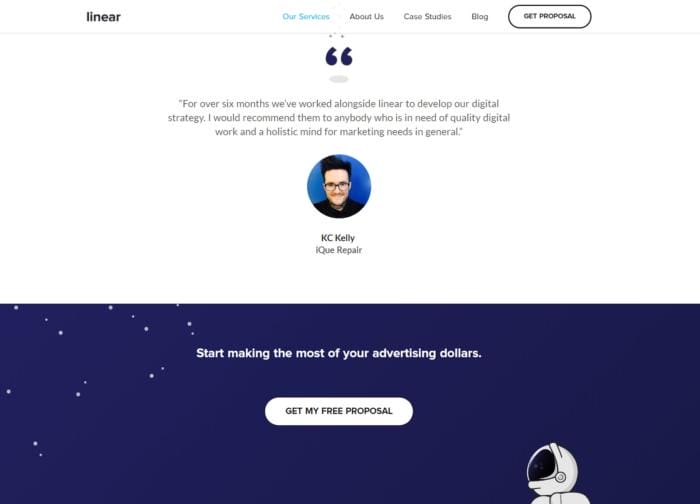 landing page checklist cta