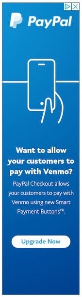 PayPal Display Ad Example 160 X 600 1