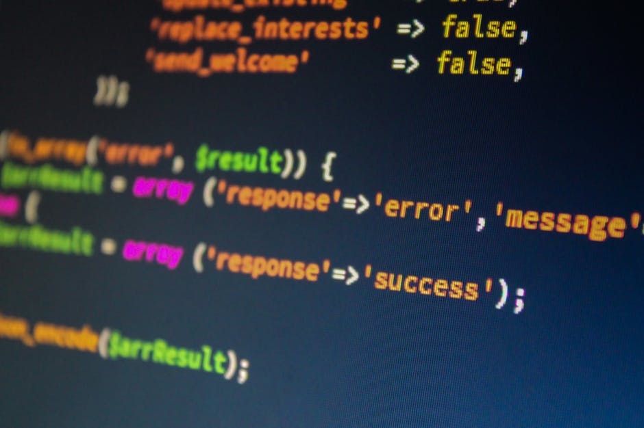 Google Ads Scripts interface showing code for automated bid adjustments - manual cpc bid strategy