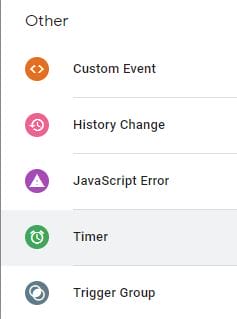 Timer Trigger in Google Tag Manager