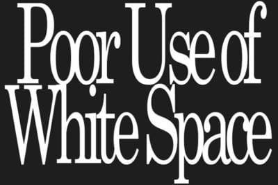 whitespace