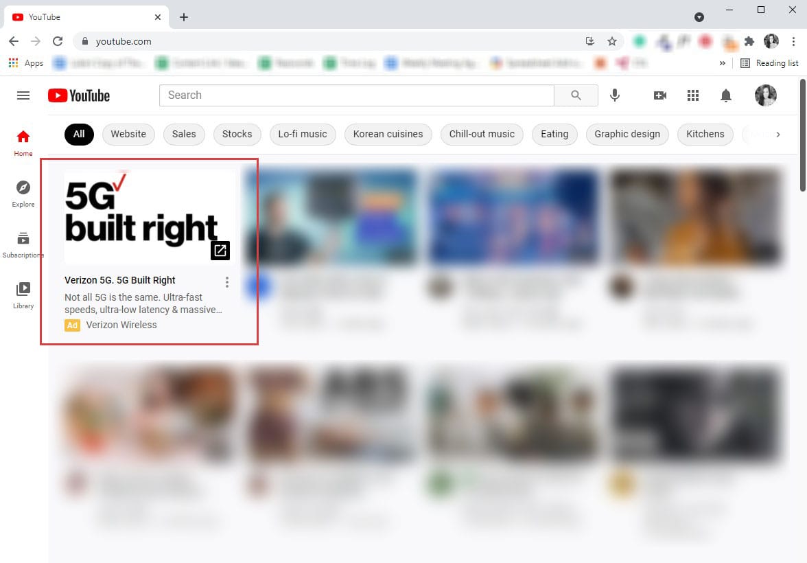 youtube display ad