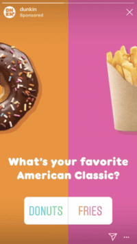 20 Dunkin ad survey