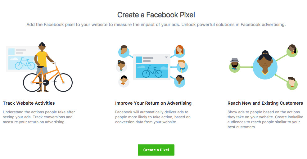 Setting up the Facebook Pixel 