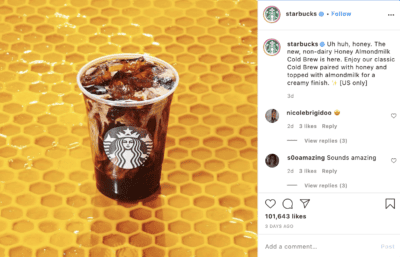 7 starbucks instagram post