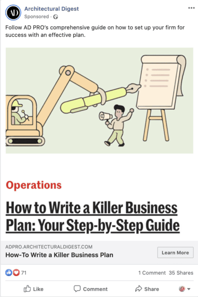 AD facebook ad