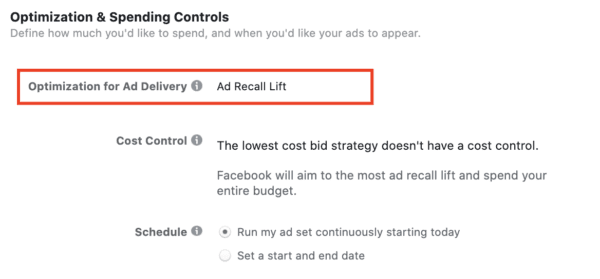 ad recall