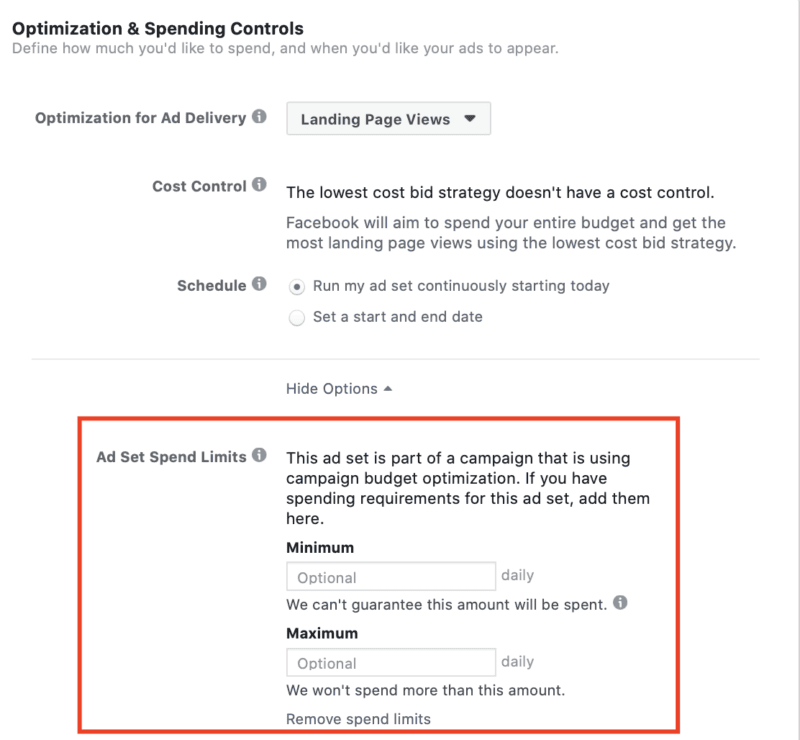 ad set spend limits 1