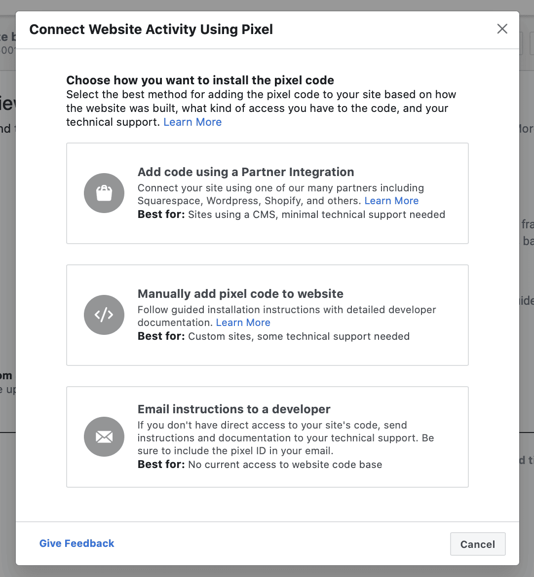 add facebook pixel
