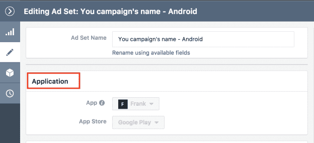 app install ad setup