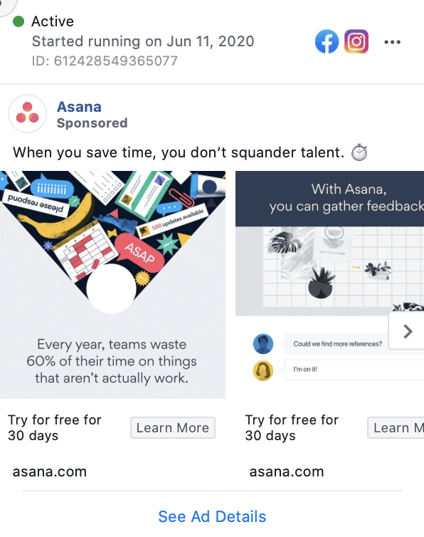 Examples of creative mockups optimized for different Facebook ad placements - facebook ad placement