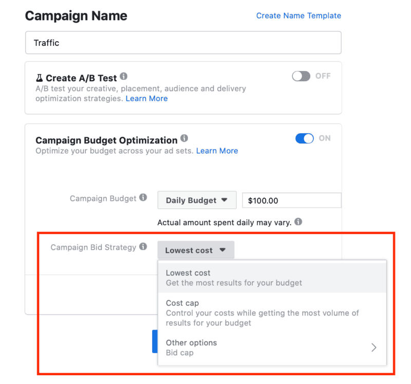 campaign bid strategy 1