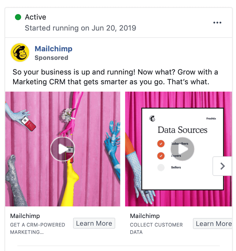 mailchimp ad