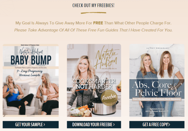 Natalie Hodson Freebie_Micro Conversion Example