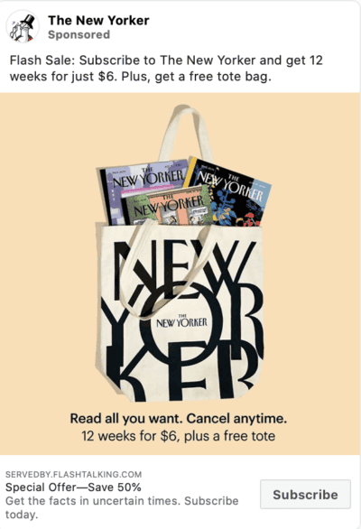 new yorker ad example 2
