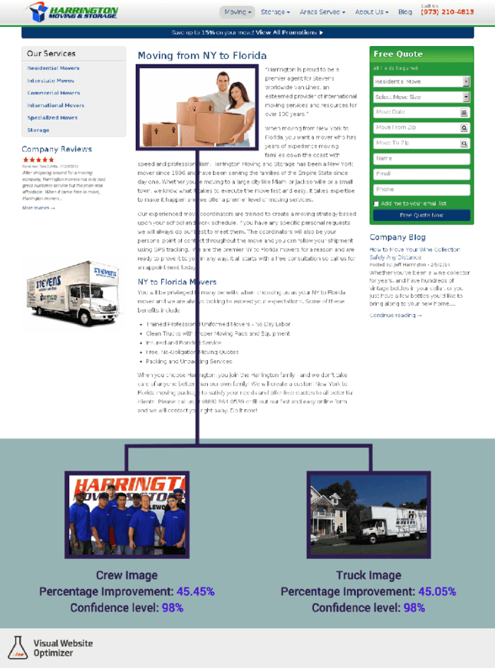 landing page checklist photos
