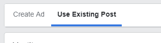 facebook dark posts