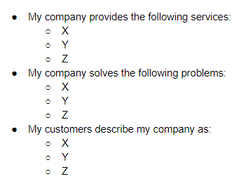 brainstorming keywords