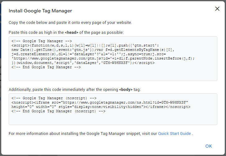 Google Tag Manager