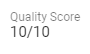quality score