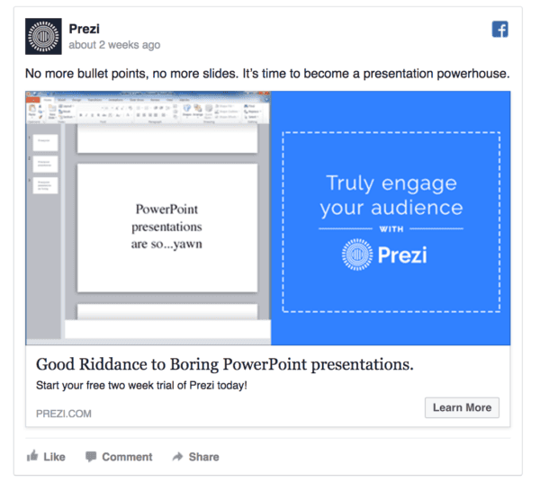 prezi saas ad