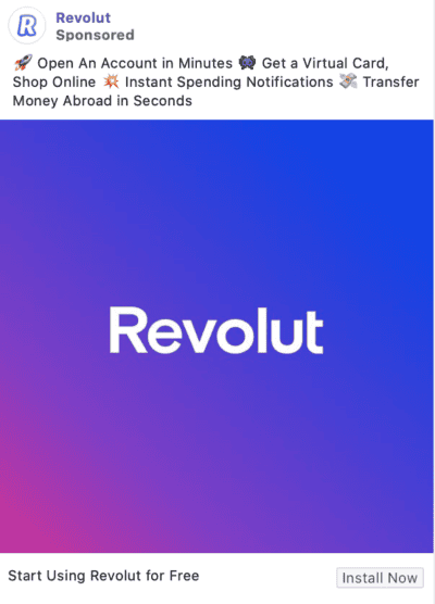 revolut ad example